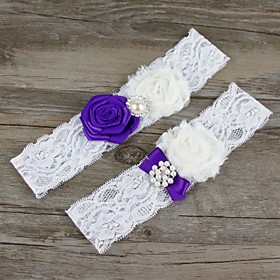 Flower Bride Garter Wedding Decoration