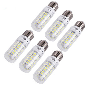 YouOKLight 6PCS E14/E27 4W 280lm CRI>80 3000K/6000K 69SMD5730 LED Light Corn Bulb (110-120V/220-240V) YouOKLight 6PCS E14/E27 4W 280lm CRI>80 3000K/6000K 69SMD5730 LED Light Corn Bulb (110-120V/220-240V)