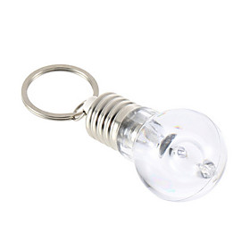 Color Changing Mini Bulb Torch Key Chain Keyring Led Flash Lights Torch Gift Lamp