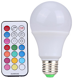 YWXLight E27 Dimmable RGBW Lamp Led Bulbs 10W Colorful RGB Bulb 85-265V Chandeliers Led Light YWXLight E27 Dimmable RGBW Lamp Led Bulbs 10W Colorful RGB Bulb 85-265V Chandeliers Led Light