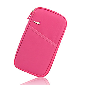 Travel Wallet Portable For Travel Storagerose Green Blue Blushing Pink Wine