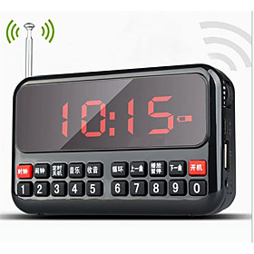 L82 Langin Mini-Lautsprecher Radiowecker intelligente digitale Song mp3 Car-Audio