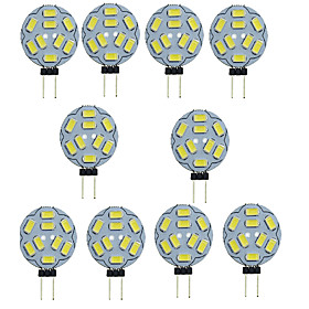 1.5w G4 Led Bi-pin Lights T 9 Smd 5730 150-200 Lm Warm White Cold White 3000/6000 K Decorative Dc 12 V 10pcs