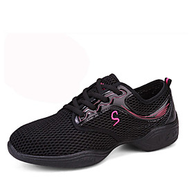 Non Customizable Women's Dance Shoes Leather Leather Dance Sneakers / Modern Sneakers Flat Heel Outdoor / Performance Non Customizable Women's Dance Shoes Leather Leather Dance Sneakers / Modern Sneakers Flat Heel Outdoor / Performance