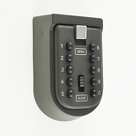 Wall-mounted Key Storage Key Safe Box With 10-digit Combination Lock