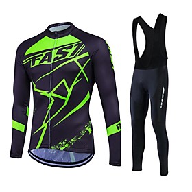 Fastcute Cycling Jersey With Bib Tights Men