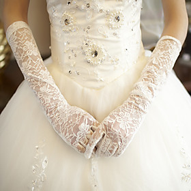 Elbow Length Fingertips Glove Lace Bridal Gloves Spring Summer Fall Winter lace Elbow Length Fingertips Glove Lace Bridal Gloves Spring Summer Fall Winter lace