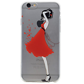 $Για Θήκη iPhone 7 / Θήκη iPhone 6 / Θήκη iPhone 5 Διαφανής / Ανάγλυφη / Με σχέδια tok Πίσω Κάλυμμα tok Σέξι κυρία Μαλακή TPU AppleiPhone $Για Θήκη iPhone 7 / Θήκη iPhone 6 / Θήκη iPhone 5 Διαφανής / Ανάγλυφη / Με σχέδια tok Πίσω Κάλυμμα tok Σέξι κυρία Μαλακή TPU AppleiPhone