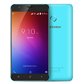 Blackview E7 5.0 Android 6.0 4G Smartphone (Dual - SIM Quad Core 8 MP 1GB 16 GB Wei \/ Blau \/ Grau)