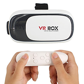 VR 3D Glasses 2.0 Version Virtual Reality Video Movie Game Glasses Headset with Bluetooth Remote Controller VR 3D Glasses 2.0 Version Virtual Reality Video Movie Game Glasses Headset with Bluetooth Remote Controller