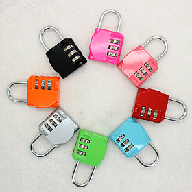 Luggage Lock / Coded Lock 3 Digit Portable / Luggage Accessory / Anti-theft For Luggage 1 Pc