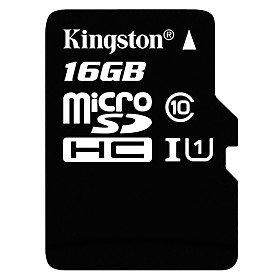 Kingston 16gb Micro Sd Card Tf Card Memory Card Uhs-i U1 Class10