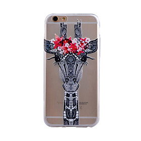$Για Θήκη iPhone 6 / Θήκη iPhone 6 Plus Εξαιρετικά λεπτή / Διαφανής / Με σχέδια tok Πίσω Κάλυμμα tok Ζώο Μαλακή TPUiPhone 6s Plus/6 Plus / $Για Θήκη iPhone 6 / Θήκη iPhone 6 Plus Εξαιρετικά λεπτή / Διαφανής / Με σχέδια tok Πίσω Κάλυμμα tok Ζώο Μαλακή TPUiPhone 6s Plus/6 Plus /