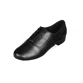Customizable Men's Dance Shoes Leatherette Latin Low Heel Practice Beginner Professional Indoor Performance Customizable Men's Dance Shoes Leatherette Latin Low Heel Practice Beginner Professional Indoor Performance
