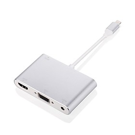 Lightning To /vga/audio Adapter For Iphone/ipad/ipod Directly Used