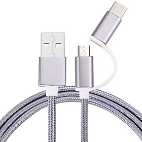 USB 2.0 Micro USB 2.0 Type C Braided Cable For Samsung Huawei Sony Nokia HTC Motorola LG Lenovo Xiaomi 100 cm Nylon USB 2.0 Micro USB 2.0 Type C Braided Cable For Samsung Huawei Sony Nokia HTC Motorola LG Lenovo Xiaomi 100 cm Nylon