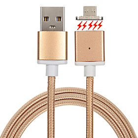 Cwxuan Micro USB Metal Magnetic Adhesion Data Sync Charging Cable for Samsung Huawei and Other Android Smart Phones Cwxuan Micro USB Metal Magnetic Adhesion Data Sync Charging Cable for Samsung Huawei and Other Android Smart Phones
