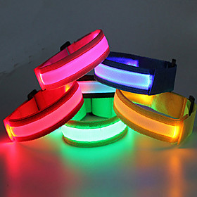 Glow Belt Led Running Armband Waterproof For Camping/hiking/caving Cycling/bike Outdoor-blue Red Green Cool White