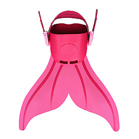 Diving Fins Swim Fins Adjustable Mermaid Quick Release Diving / Snorkeling Swimming Silicone Tpr For Women