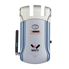 Wafu Wirelesss Smart Remote Door Lock With Keyless Invisible Anti-theft Lock Security Door Lock With 4 Remote Keys