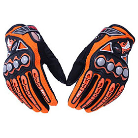 Pro-biker Mcs-23 Safety Full Finger Gloves Wear-resistant Wind-proof Safety Protective Bike Bicycle Motorcycle Racing Protection - One Pair