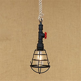 4w Pendant Light Retro Country Painting Feature For Led Mini Style Designers Metal Living Room Dining Room Study Room/office Hallway