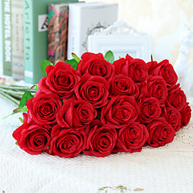 10 Branch Silk Roses Wedding Party Decoration Home Decoration Artificial Flowers
