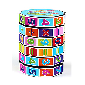 Math Toys Puzzles Game Educational Toy Toys Cylindrical 1 Pieces Children