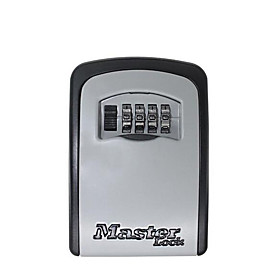 Master Combination Key Lock Box Wall Mount 4 Digit Weather Resistant Resettable Key Storage Box