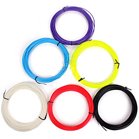 3D Printing Pen PLA -10 Meters Consumables 1.75 MM-A Six Products- Six Colors-Red- Yellow- White- Purple- Pink- Black 3D Printing Pen PLA -10 Meters Consumables 1.75 MM-A Six Products- Six Colors-Red- Yellow- White- Purple- Pink- Black