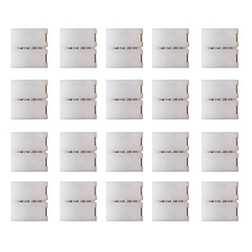 4 Pin LED Strip Connector for 5050 RGB LED Strip Lights 20PCS 4 Pin LED Strip Connector for 5050 RGB LED Strip Lights 20PCS