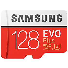 Samsung 128gb Micro Sd Card Tf Card Memory Card Uhs-i U3 Class10 Evo Plus 100mb/s