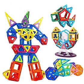Building Blocks Magnetic Blocks Magnetic Building Sets Toys Square Circular Triangle 3d Gift Magnetic Polycarbonate Kids