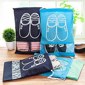 Travel Shoe Bag Shoes Bag Ultra Light (ul) Quick Dry Dust Proof Foldable Thick Travel Storage For Clothes Fabric / Travel