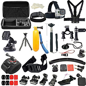 Accessory Kit For Gopro 36 In 1 Multi-function Foldable Adjustable For Action Camera Gopro 6 Gopro 5 Xiaomi Camera Gopro 4 Silver Gopro 4