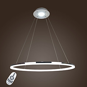 Lightinthebox Circular Pendant Light Downlight Electroplated Metal Acrylic Mini Style, LED 110-120V / 220-240V Warm White / Cold White / Dimmable With Remote C Lightinthebox Circular Pendant Light Downlight Electroplated Metal Acrylic Mini Style, LED 110-120V / 220-240V Warm White / Cold White / Dimmable With Remote C