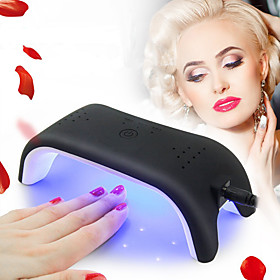 Mini 12W LED UV Nail Dryer Curing Lamp Light Portable Design with 3 Timer Setting for Quickly Dry LED Gel Nail Polish Mini 12W LED UV Nail Dryer Curing Lamp Light Portable Design with 3 Timer Setting for Quickly Dry LED Gel Nail Polish