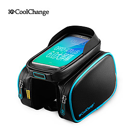 Coolchange Cell Phone Bag 5.7 Inch Touch Screen Cycling For Samsung Galaxy S6 / Iphone 5c / Iphone 4/4s Blue / Black / Iphone 8/7/6s/6 / Iphone 8 Plus / 7 Plus