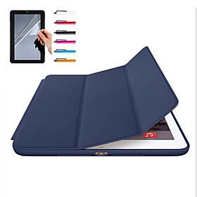 For Apple Ipad Pro 10.5 Ipad (2017) Case Cover Magnetic Auto Sleep Wake Up Full Body Case Solid Color Hard For Apple Ipad Air 2 Ipad Air Ipad 2 3 4