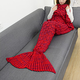 Emergency Blanket Blanket Travel Blanket Casual/daily Mermaid