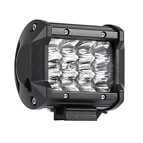 36w 3600lm 6000k 3-rows Led Work Light Cool White Spot Offroad Driving Light For Car/boat/headlight Ip68 9-32v Dc