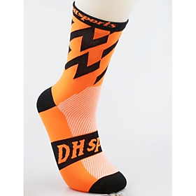 Sport Socks / Athletic Socks Bike/cycling Socks Unisex Running/jogging Cycling Anatomic Design Breathability Lightweight 1 Pair Spring