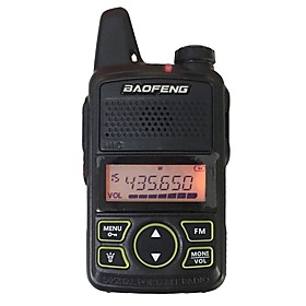 BAOFENG T1 Walkie Talkie Handheld Low Battery Warning PC Software Programmable Power Saving Function Encryption CTCSS/CDCSS Keylock LCD BAOFENG T1 Walkie Talkie Handheld Low Battery Warning PC Software Programmable Power Saving Function Encryption CTCSS/CDCSS Keylock LCD