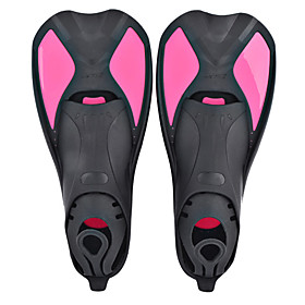 Diving Fins Diving Packages Swim Fins Adjustable Flexible Short Blade Diving / Snorkeling Swimming Silicone For Men
