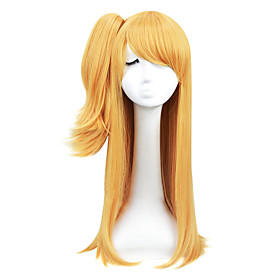 Cosplay Wigs Fairy Tail Lucy Heartfilia Golden Medium / Straight Anime Cosplay Wigs 60 Cm Heat Resistant Fiber Female