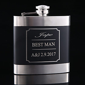 Couple Friends Stainless Steel / Iron Hip Flasks Wedding Gifts