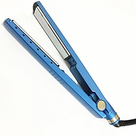 Blue Narrow Version Of Nano - Titanium Straight Hair Five - Stage Temperature Control 110-220v