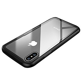 Case For Apple iPhone X iPhone X Shockproof Ultra-thin Back Cover Solid Color Transparent Hard Tempered Glass for iPhone X Case For Apple iPhone X iPhone X Shockproof Ultra-thin Back Cover Solid Color Transparent Hard Tempered Glass for iPhone X