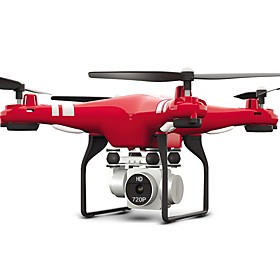 RC Drone FLYRC X52HD 4CH 6 Axis 2.4G 1.0MP 1080P720P RC Quadcopter Wide-Angle Camera WIFI FPV Height Holding LED Lights One Key To RC Drone FLYRC X52HD 4CH 6 Axis 2.4G 1.0MP 1080P720P RC Quadcopter Wide-Angle Camera WIFI FPV Height Holding LED Lights One Key To