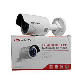 Hikvision Ds-2cd2012f-i 1.3mp Ir Bullet Network Came Indoor/outdoor(ip66 Poe 30m Ir H.264 Digital Wdr 3d Dnr Compact Design Bracket Include)
